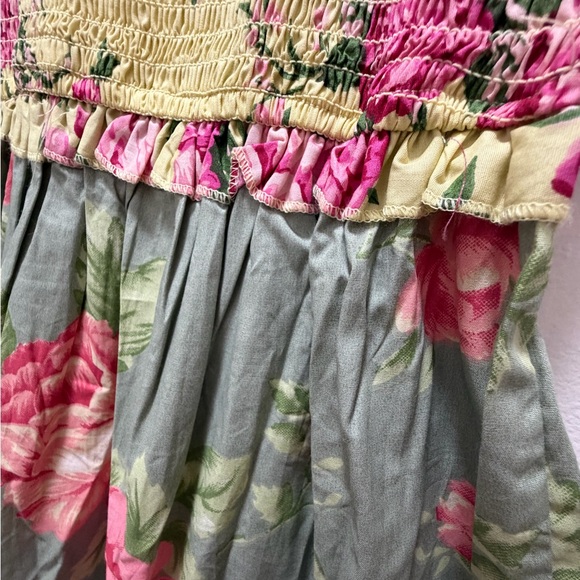 Floral Ruffle Maxi Dress - Picture 8 of 9